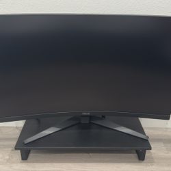 ASUS TUF Gaming 32" 1440P  Curved Monitor (VG32VQ1B) - QHD 165Hz 1ms, Extreme Low Motion Blur