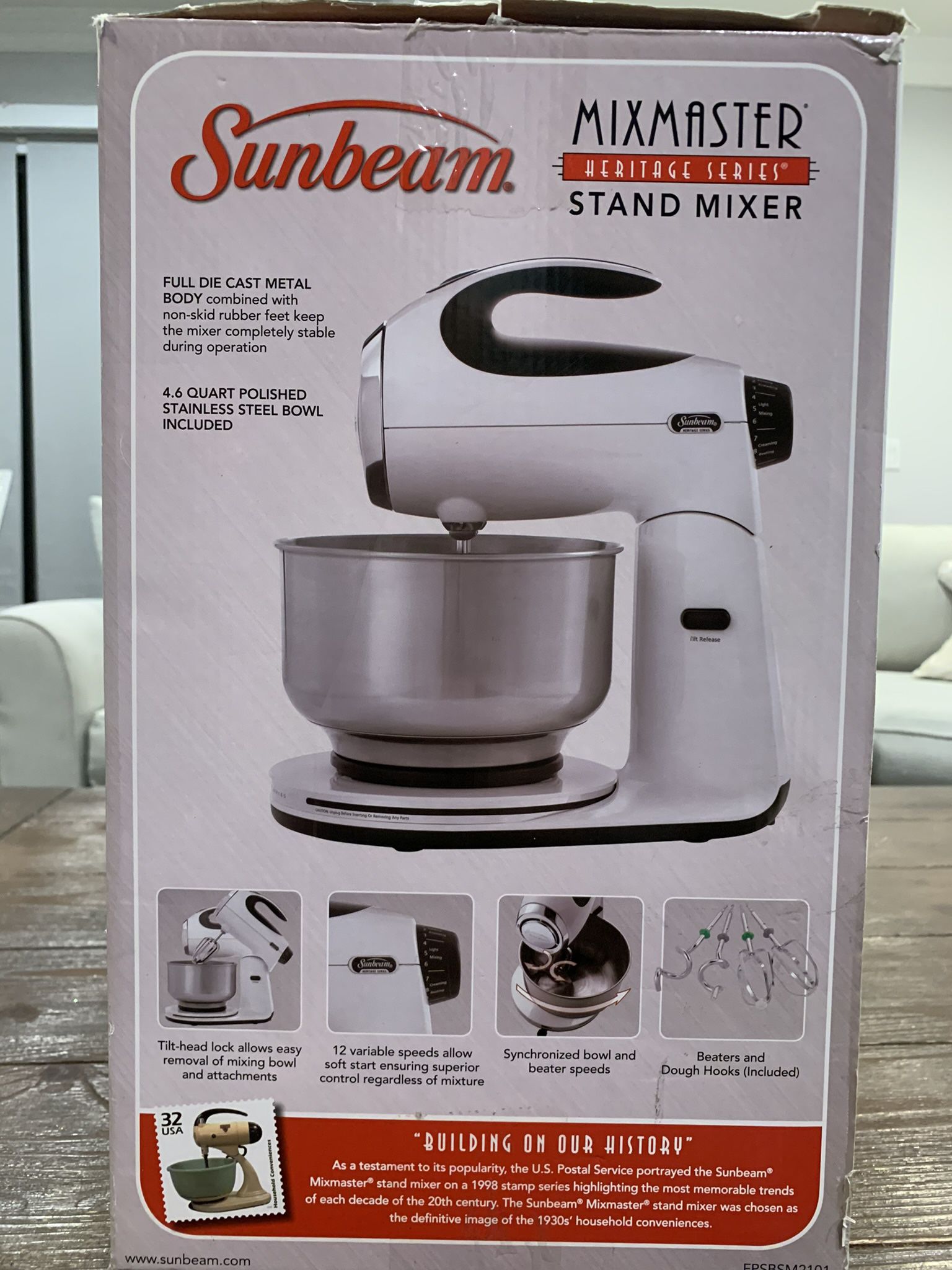 Vintage Sunbeam Mixmaster 12-Speed Stand Mixer Model 01960 with Accessories  for Sale in Tacoma, WA - OfferUp