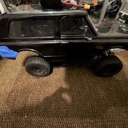 Traxxas Trx4 69 Blazer Rock Crawler Upgraded Brass, Brushless Bluetooth Esc. 