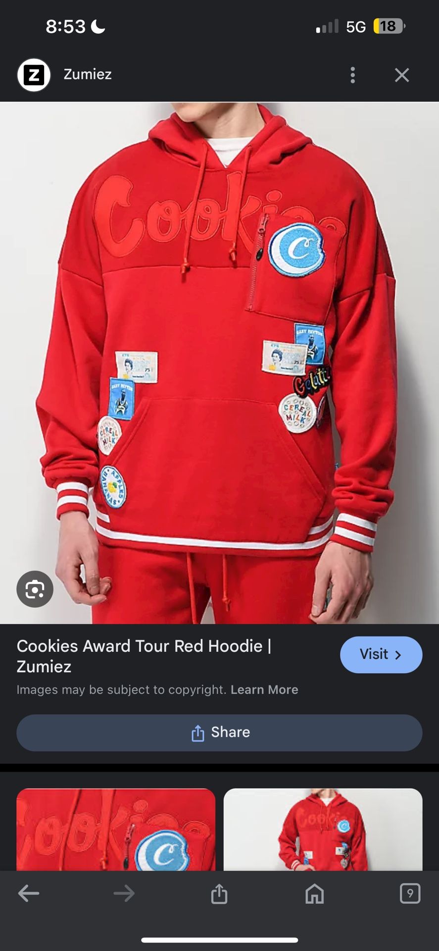 Cookies Hoodies M
