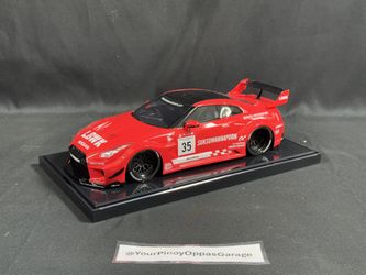 1/18 Top Speed 35GT-RR Ver. 1 LB-Silhouette Works GT #35 Infinite Motorsport (TS0353)