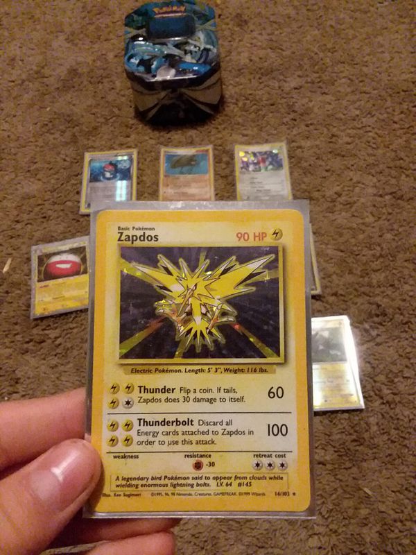 1999-2000 Pokemon cards trying to sell because I don't ...