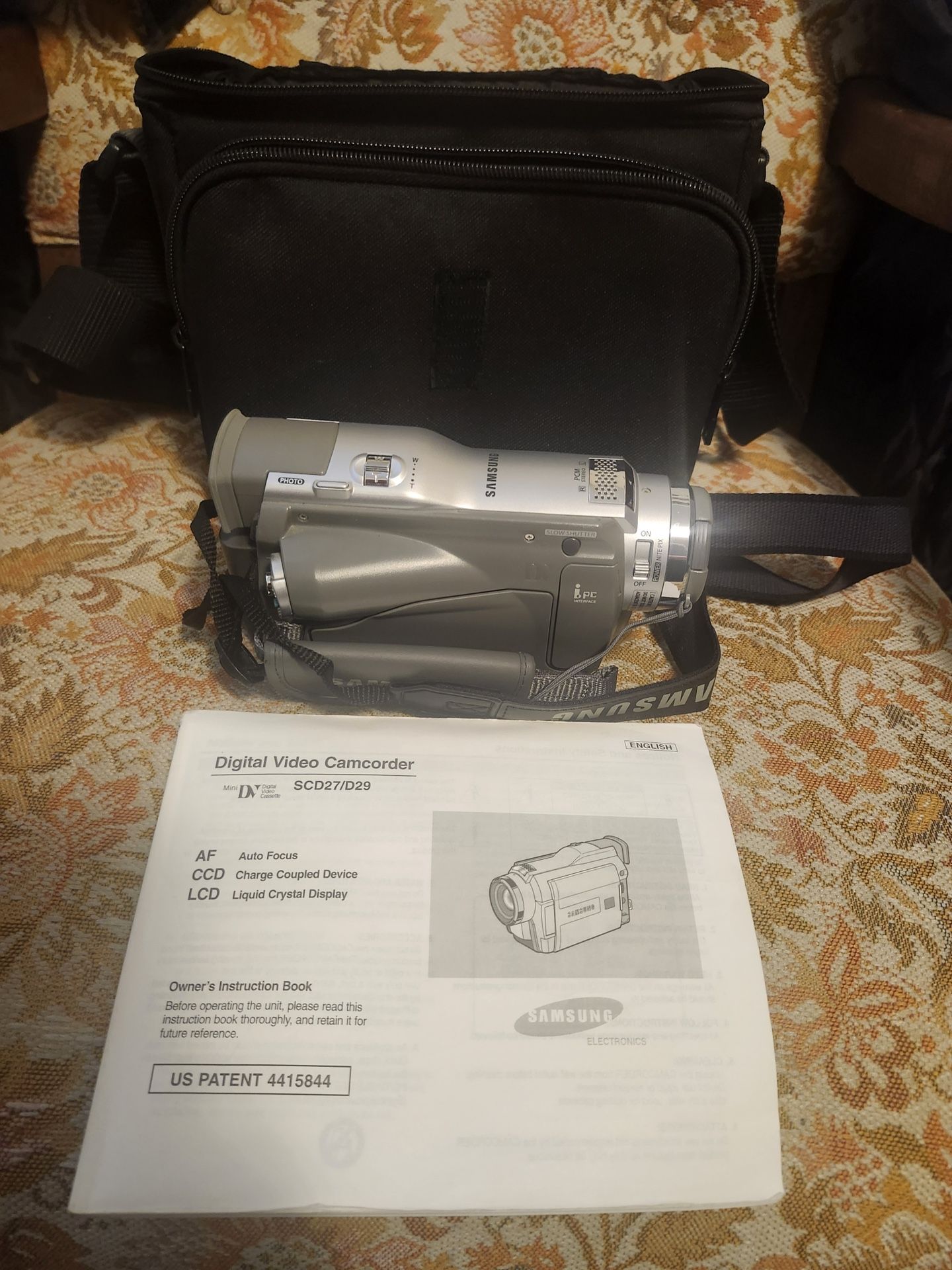 Samsung Micro Cassette Video Camera