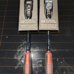 Icon G2 14" Locking Flex Ratchets  (3/8" Drive)