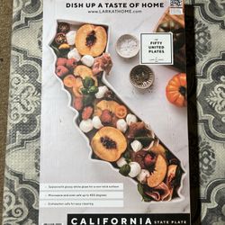 California Porcelain Serving Tray / Charcuterie Board Lark At Home