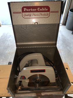 Vintage Porter Cable Circular Saw - TESTED