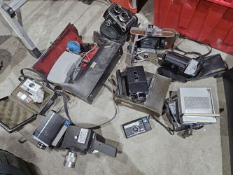 Antique cameras