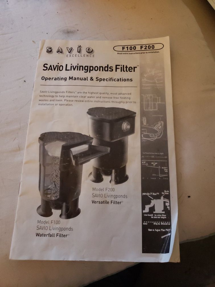 Koi Pond filter $60 OBO