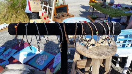 Handmade guitar string bangels