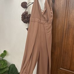 Nude Jumpsuit