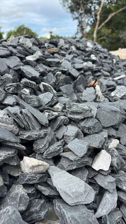 Large Black Slate - $305 Per Yard