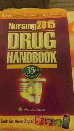 Nursing drug book