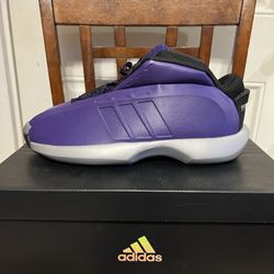 Brand new adidas Crazy 1 Purple Size 9.5 with Box 