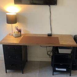 Medium Sized Desk With 3 Drawers