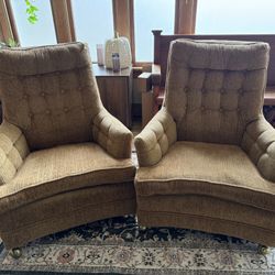 Pair Of MCM Arm Chairs 