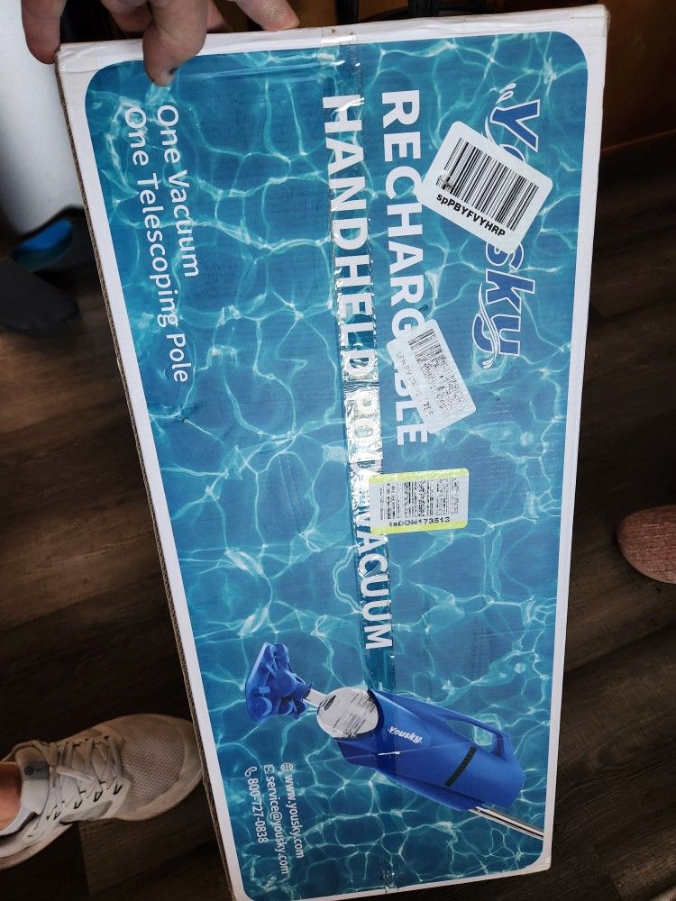 Pool Vacuum Rechargable