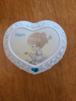 Precious Moments Small Jewelry Box