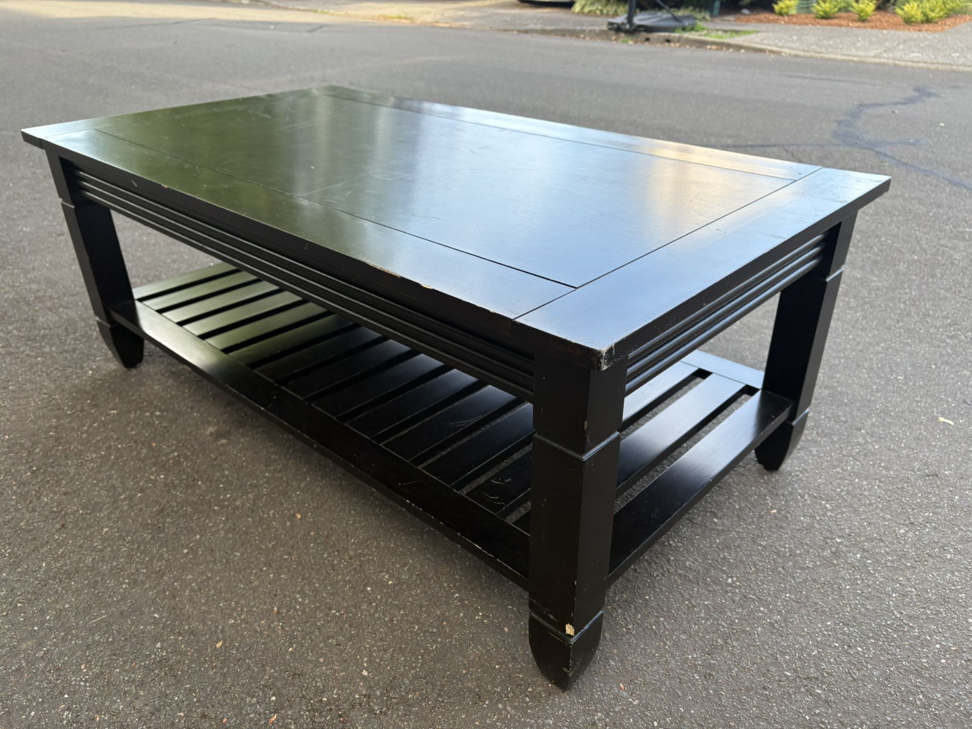 Solid Wood Coffee Table.