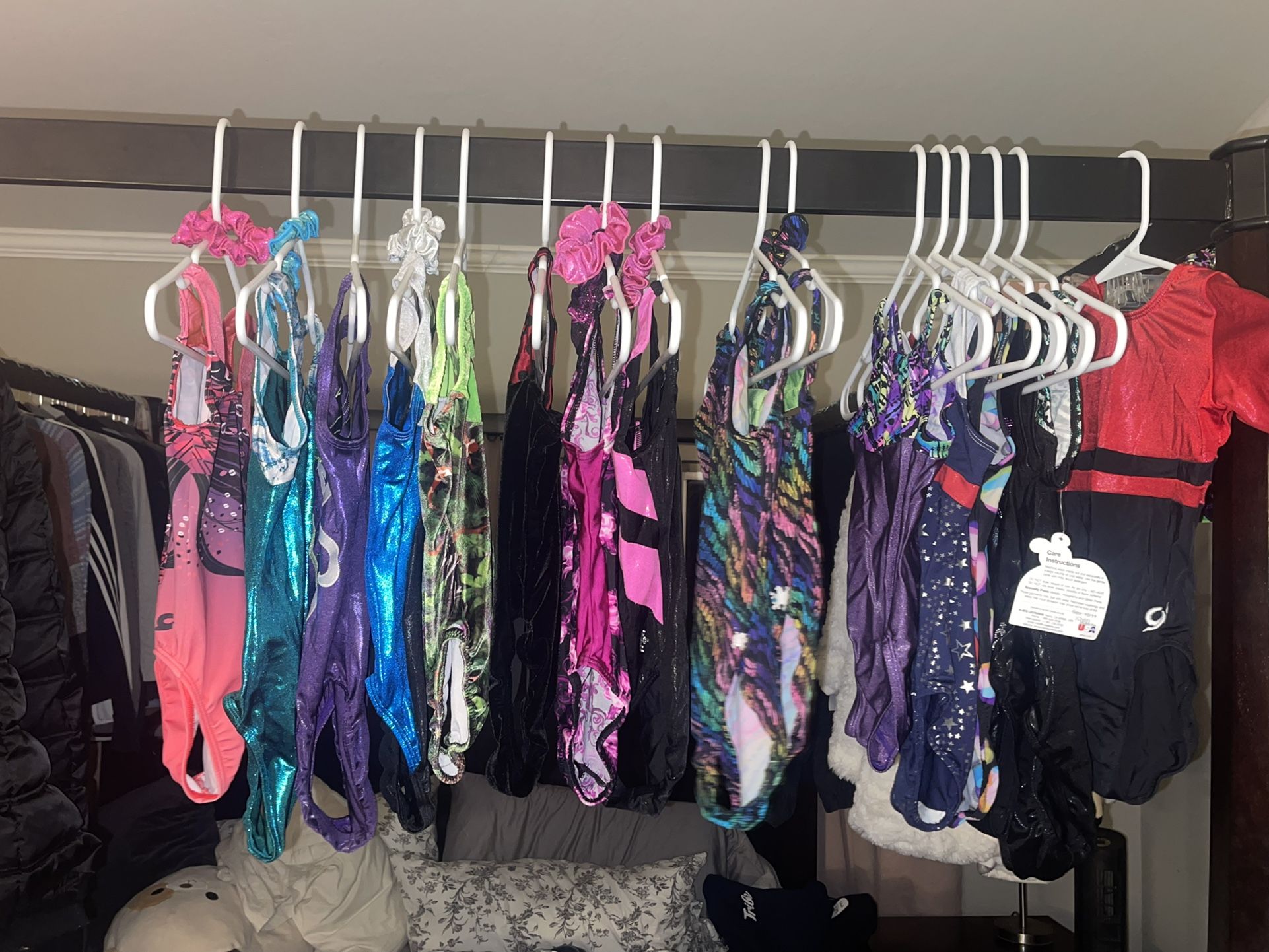 Gymnastic Leotards and Shorts