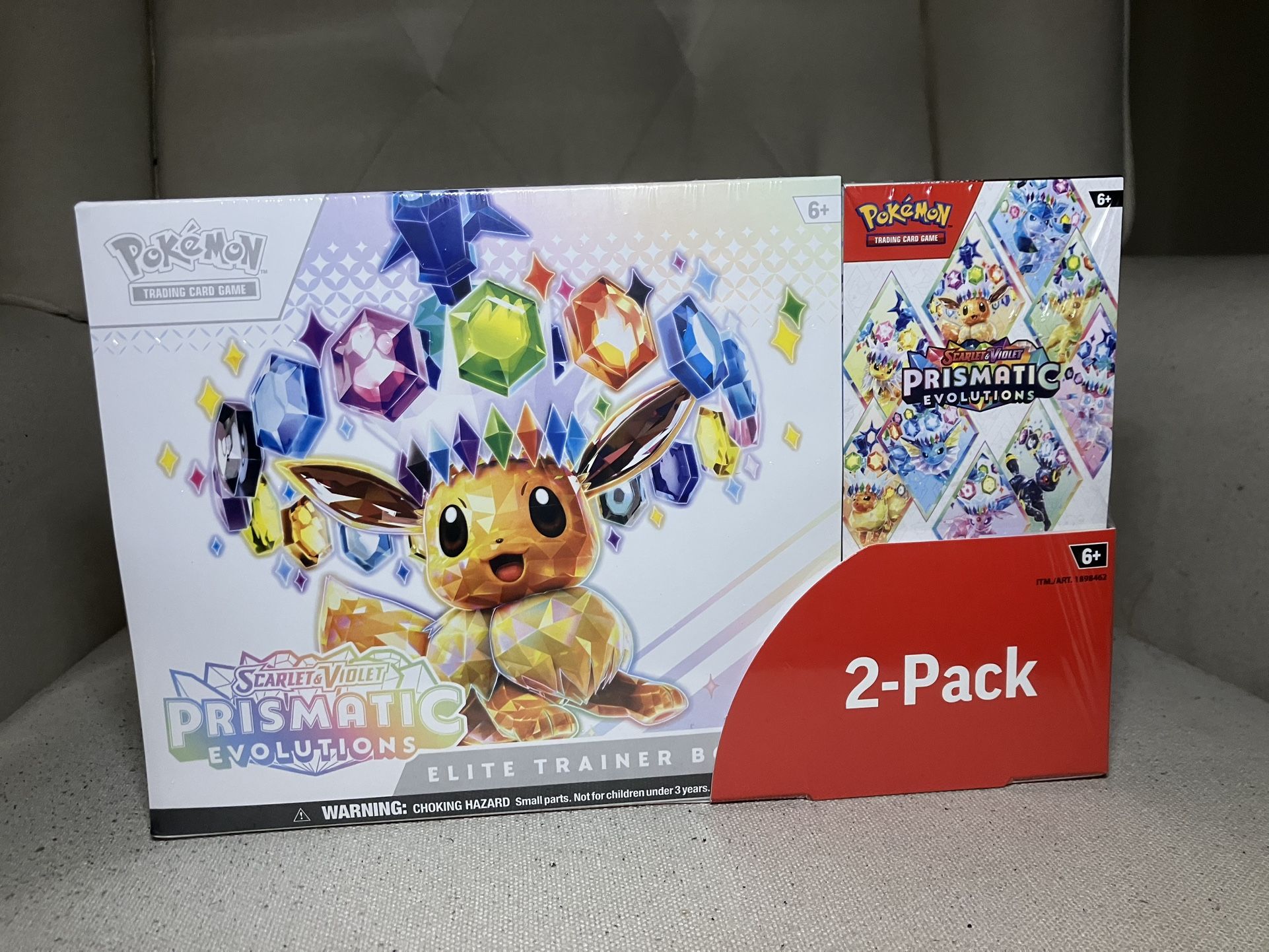 Pokemon Prismatic Evolutions Elite Trainer Box + Booster Bundle