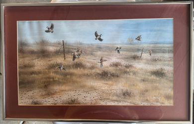 15” x 24” Framed Michael Bargelski Wildlife Print
