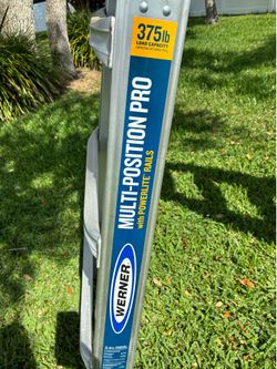 Werner adjustable ladder