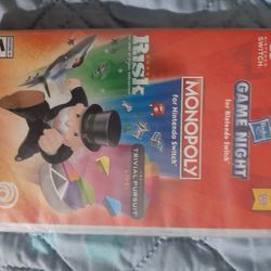 MONOPOLY RISK TRIVIAL PURSUIT HASBRO GAME NIGHT NINTENDO SWITCH SEALED BRAND NEW