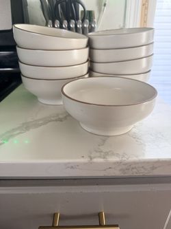 Denby Studio Grey/White  Bowl set of 8