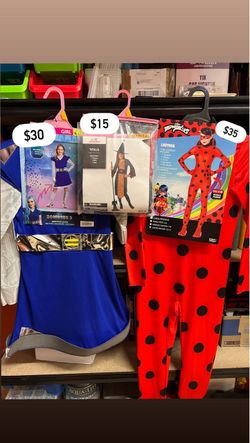GIRLS HALLOWEEN COSTUME ZOMBIES MIRACULOUS WITCH LARGE