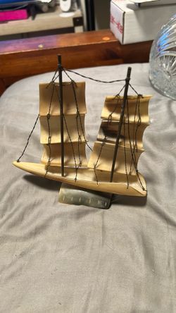 Model Sailing Ship, Vintage