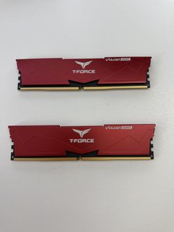 T Force Vulcan Red DDR5