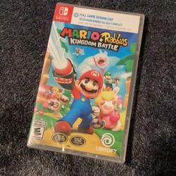 Mario + Rabbids Kingdom Battle Game Nintendo Switch New Sealed 