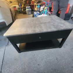 Black And Grey Coffee Table