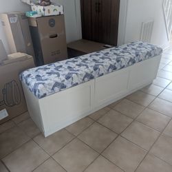 Custom bench With Storage