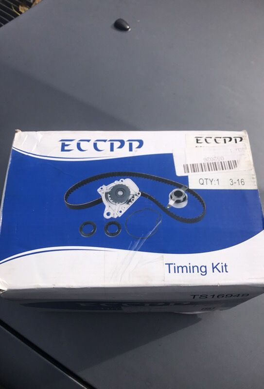 Water pump timing belt kit
