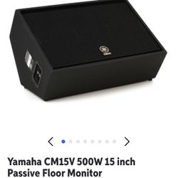 Yamaha CM15V 15” Speaker (3)