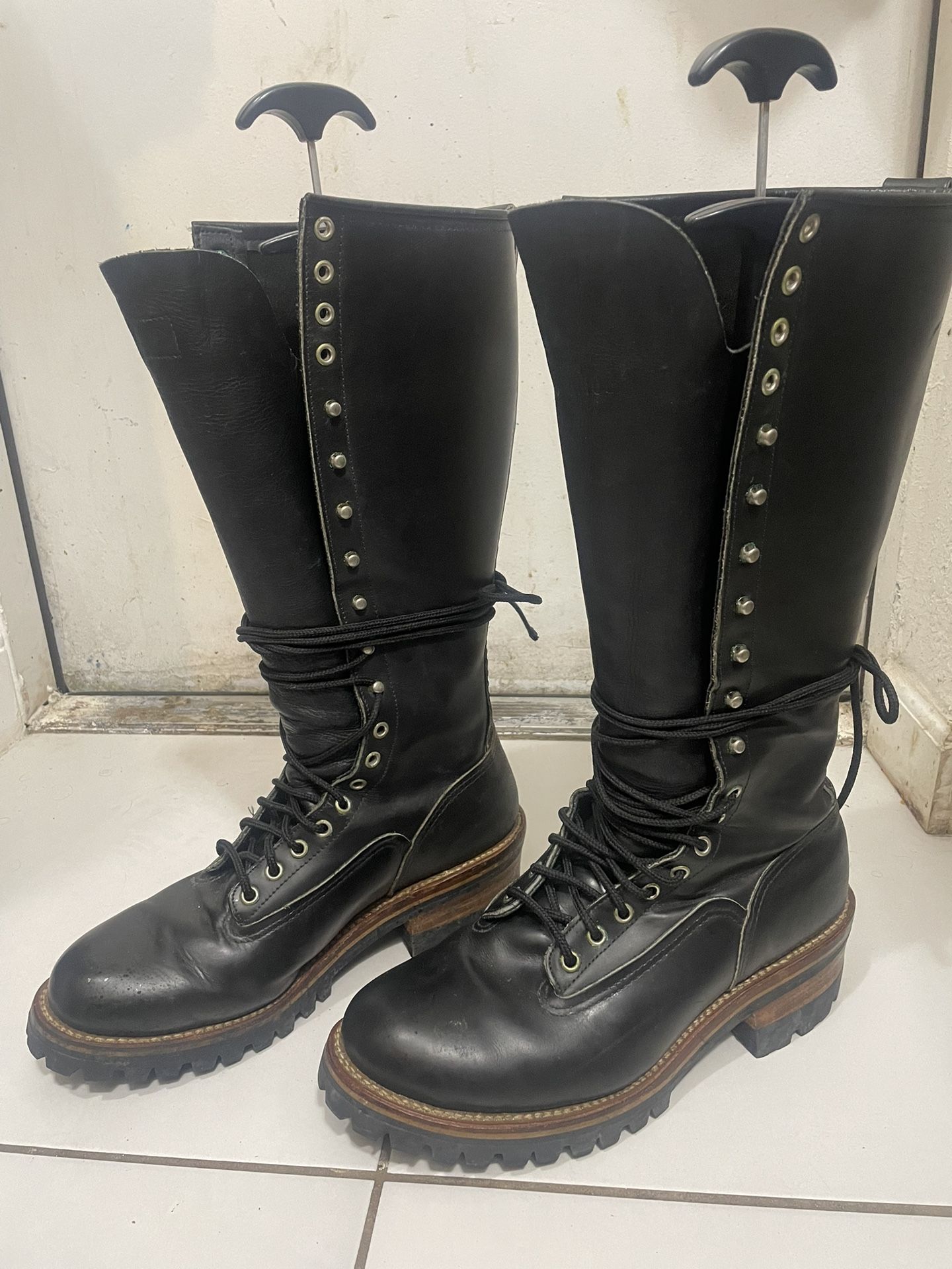 Red Wing Logging Boots