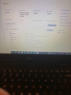 Dell laptop