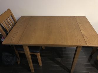 Small table with 2 chairs