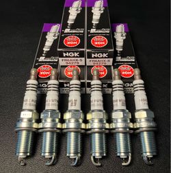 94279 FR6AHXS NGK | Ruthenium Spark Plugs 6x