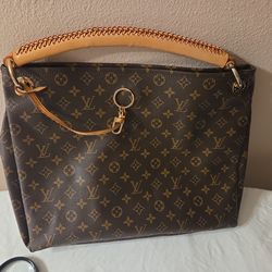 LOUIS VUITTON MONOGRAM ARTSY M&M HOBO  21K68S