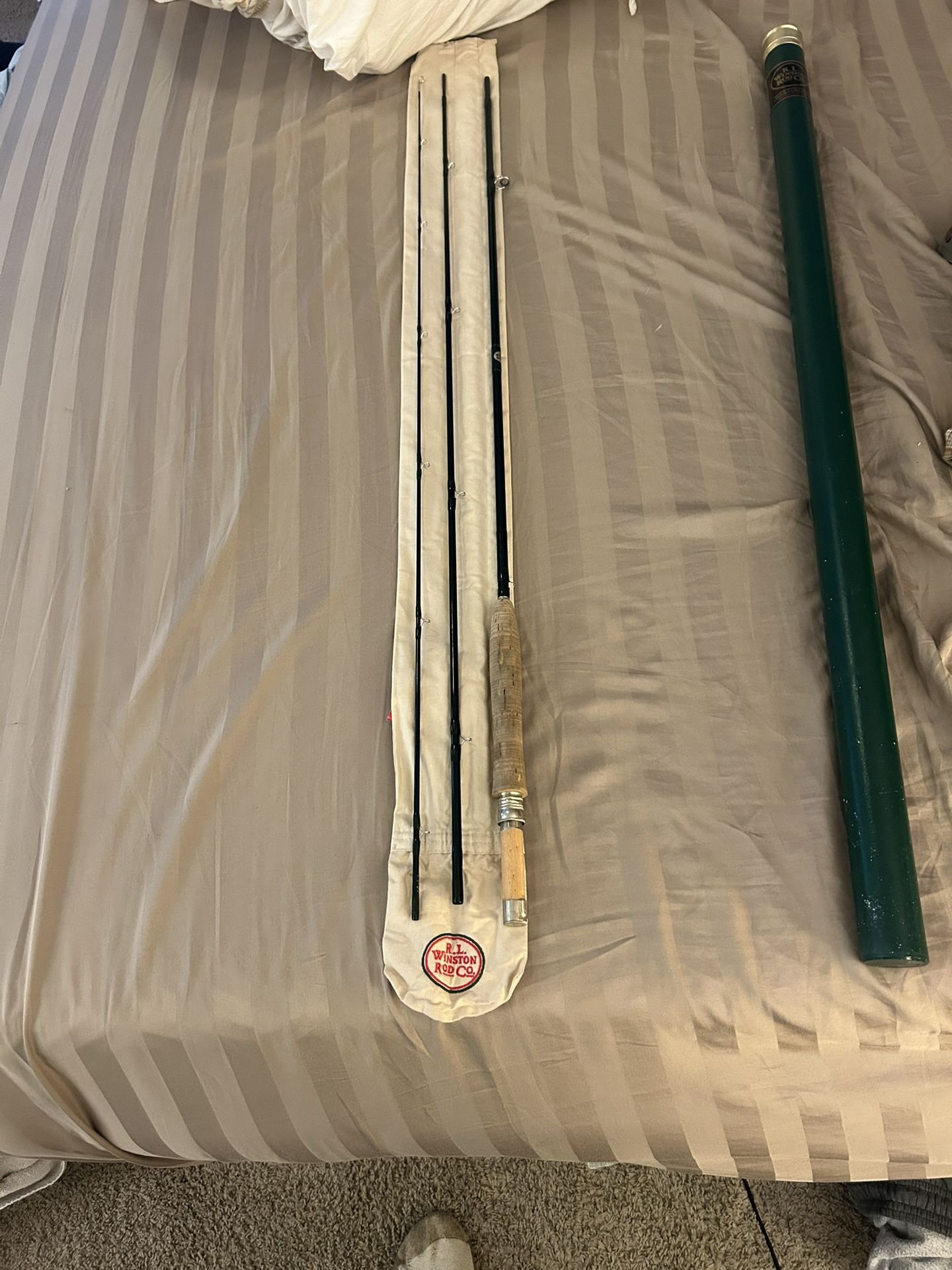 RL Winston 3 1/2 Oz Fly Rod W/ Lamson Konic 1.5