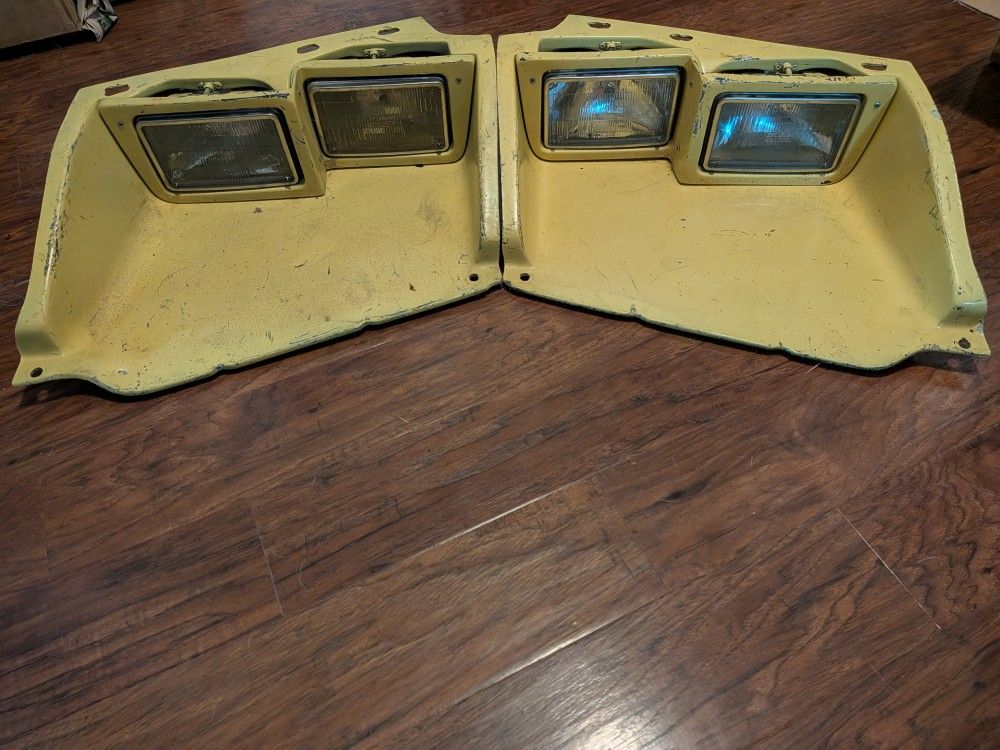 Eckler fixed headlights for 1968 to 1974 corvette