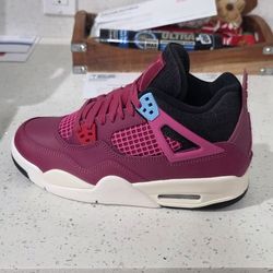 Grade School Air Jordan 4 Retro She's A Star Io2829-600-size 6Y, 6.5Y and 7Y.