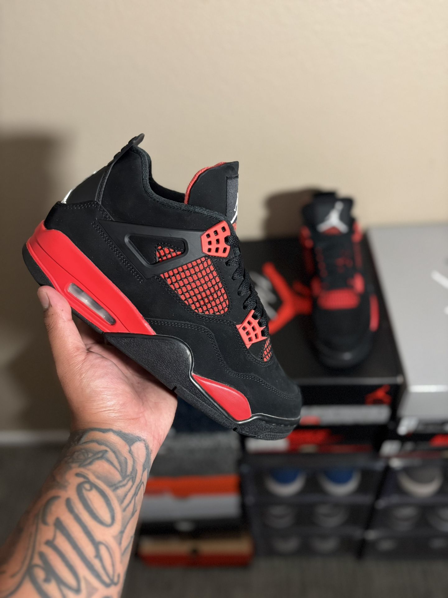 jordan 4 red thunder