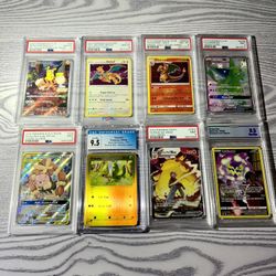 Pokémon Graded Cards 