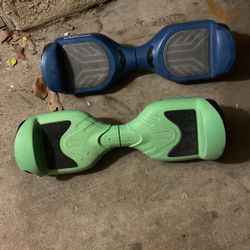 Hover Board Blue And Green Both Work But No Charger 