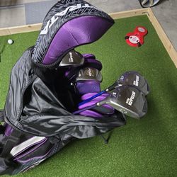 Strata Purple Golf Set