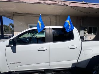 chargers window flags double-sided