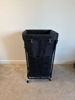 Homedepal 160L Rolling Laundry Basket with Wheels & Removable Bag